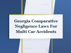 Georgia Comparative Negligence in Multi-Car Crashes