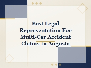 Multi-Vehicle Accident Claims in Augusta, Georgia
